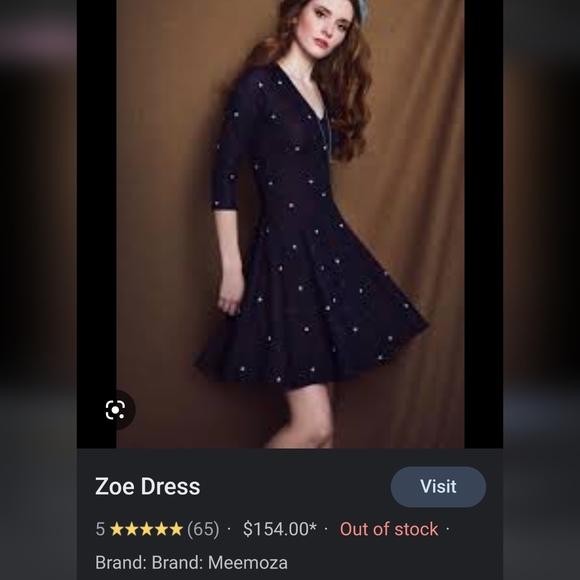 Meemoza cotton sweater dress with open back ❤️🤍 - Picture 2 of 6